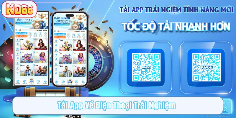 Hướng dẫn tải app ko66