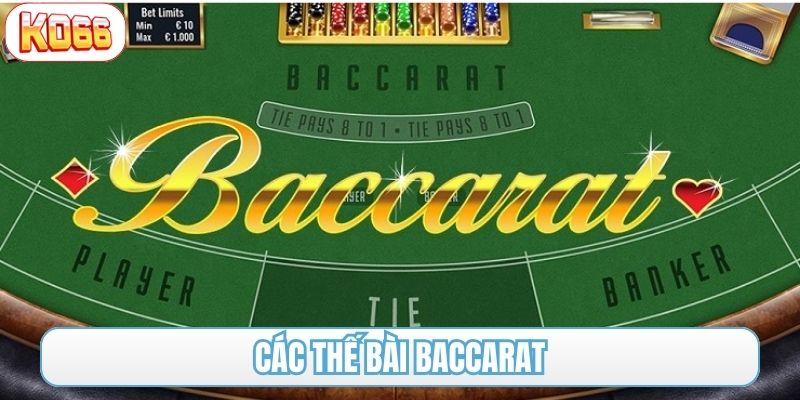 các thế bài baccarat