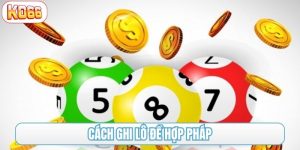 cách ghi lô đề hợp pháp