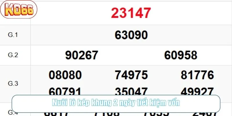 Lợi ích sử dụng phương pháp nuôi lô kép khung 2 ngày