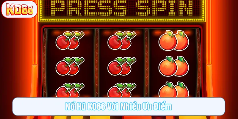 Game nổ hũ ko66 thiết kế với nhiều ưu điểm, được đánh giá cao