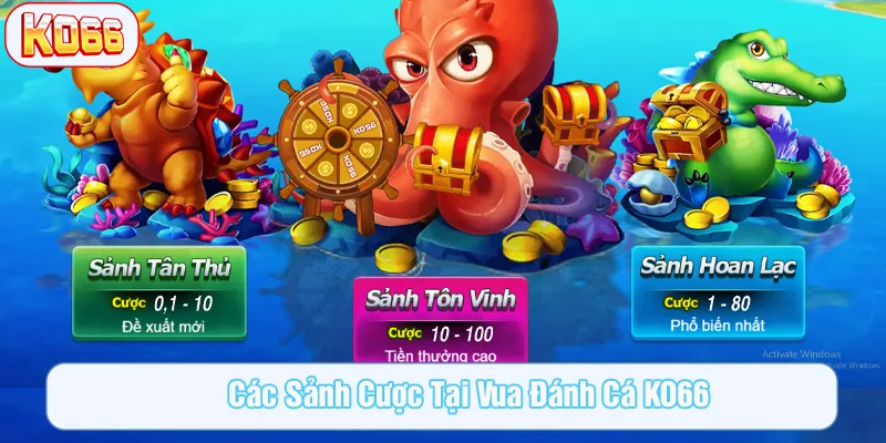3 sảnh cược thích hợp với nhiều người chơi