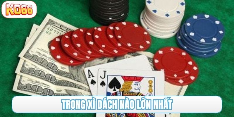 trong xì dách nào lớn nhất