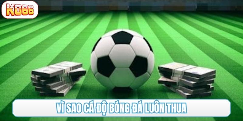 vì sao cá độ bóng đá luôn thua
